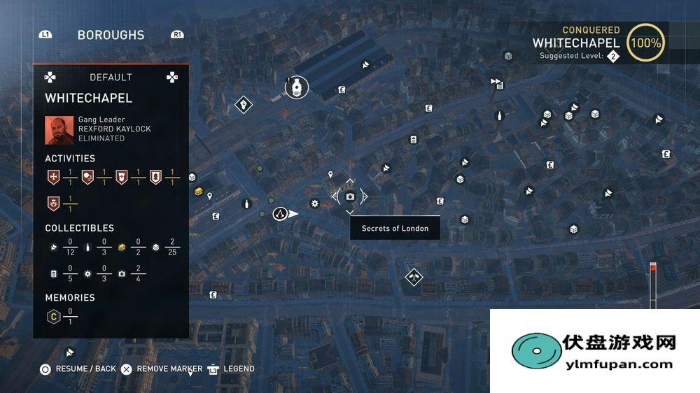 刺客信条：枭雄 全秘密位置 全伦敦的秘密收集攻略
