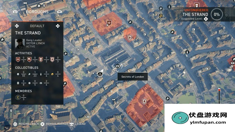 刺客信条：枭雄 全秘密位置 全伦敦的秘密收集攻略